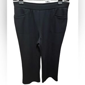 Wynne Layers Essential Crepe Knit Black Pants